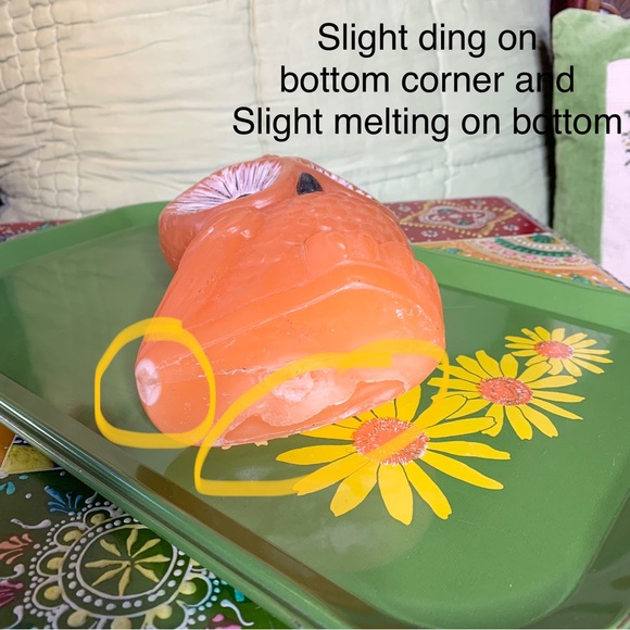 70s Owl Candle - Picture 5 of 8